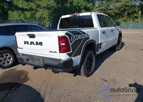 2025 Ram 1500 Rebel z USA, uszkodzony, nr VIN 1C6SRFLP2SN581797